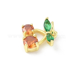 Латунные микро проложить кубического циркония подвески&nbsp;KK-Z101-06G-04