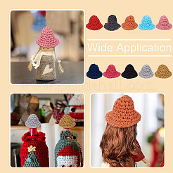 Наборы для самостоятельного изготовления сережек-подвесок из шерстяной пряжи&nbsp;DIY-TA0011-32