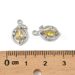 Латунные микро проложить кубического циркония подвески&nbsp;LS-KK-C107-05P