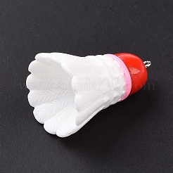 Подвески из непрозрачной смолы на тему спортивного мяча&nbsp;RESI-F039-01C