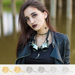 30шт 3 цвета латунные клипсы для серег&nbsp;EJEW-UN0006-99