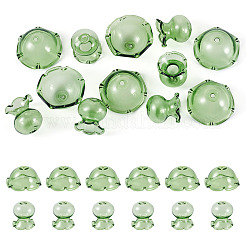 6 комплект прозрачных стеклянных колпачков&nbsp;GLAA-BY0001-07D