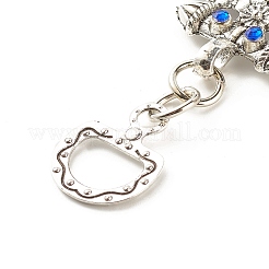 Стекло турецкий синий сглаз кулон украшение&nbsp;LS-HJEW-I008-05AS