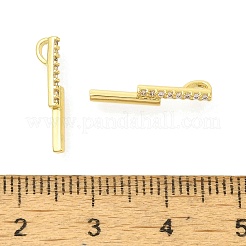 Стойки обшивки латунь микро проложить Циркон подвеску&nbsp;KK-S396-60G