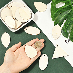 Деревянные большие подвески&nbsp;WOOD-SP0001-61