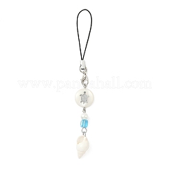 4 шт. 4 стиля ремешков для мобильного телефона из натурального материала&nbsp;HJEW-JM04040