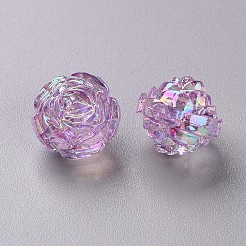 Прозрачные акриловые бусины&nbsp;X-TACR-S154-31C-935