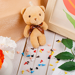 112 шт. 7-х цветные пластиковые глаза для кукол&nbsp;KY-GF0001-38