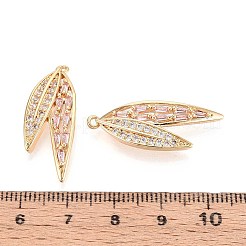 Латунные микро проложить кубического циркония подвески&nbsp;KK-T074-85G