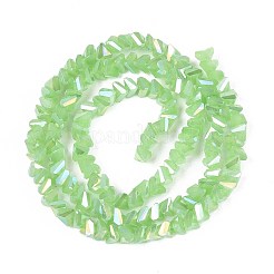 Гальванические стекляныне бусины&nbsp;LS-GLAA-N023-4mm-34