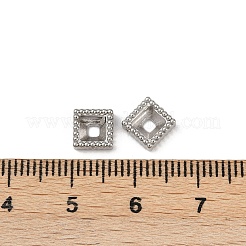 Оправы кабошонов из нержавеющей стали 304&nbsp;STAS-G356-04P-04