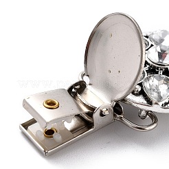 Винтажный сплав с зажимами для кардигана со стразами&nbsp;LS-JEWB-B002-09AS