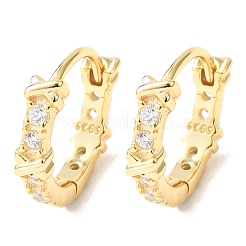 Кольцо с буквой X 925&nbsp;EJEW-K317-03G