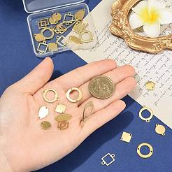 30 шт. 10 стиля подвесок-соединителей из нержавеющей стали&nbsp;FIND-FS0004-94