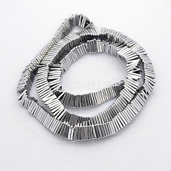 Гальванизировать немагнитных синтетический гематит бисер пряди G-J225A-08