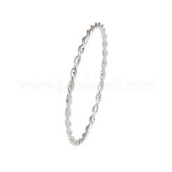 Браслеты-витки из нержавеющей стали 304 для женщин&nbsp;LS-BJEW-G759-06P