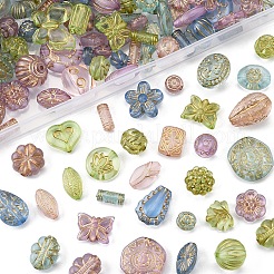 100 г прозрачных акриловых бусин&nbsp;OACR-FS0002-01