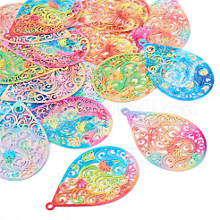 16 шт. большие филигранные подвески из нержавеющей стали 430&nbsp;STAS-TA0002-26