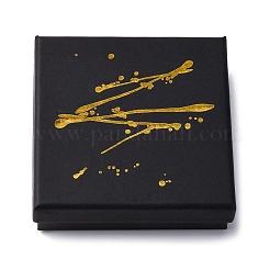 Коробки для упаковки ювелирных изделий из картона горячего тиснения&nbsp;LS-CON-B007-01C