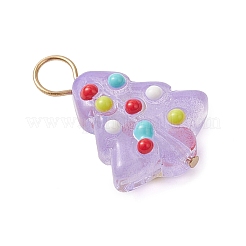 Подвески ручной работы из неровной стеклянной эмали&nbsp;PALLOY-JF04469-01