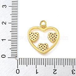 Покрытие стойки латунь микропаве прозрачные подвески из кубического циркония&nbsp;KK-Z063-10G-02