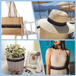 5 ярд полиэстеровой вышивальной ленты&nbsp;OCOR-GF0004-64B