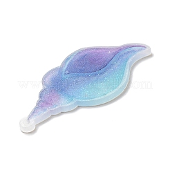 Непрозрачные акриловые подвески с принтом на океанскую тематику&nbsp;SACR-L004-03F