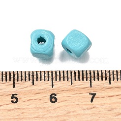 Спрей окрашены деревянные бусины&nbsp;WOOD-P021-01A-26