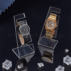 Г-образные акриловые подставки для часов&nbsp;ODIS-WH0086-089B-01