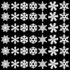 1 пакетик рождественских деревянных кабошонов&nbsp;WOOD-PA0001-32