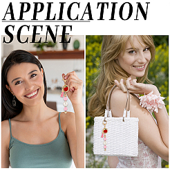 Набор для самостоятельного изготовления брелока из бисера на день учителя&nbsp;DIY-SC0023-13