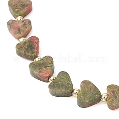 Природные драгоценный камень бисером растянуть браслеты&nbsp;BJEW-JB13398