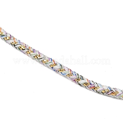 Изготовление ожерелий из круглого нейлонового хлопкового шнура диаметром 2.5 мм&nbsp;NJEW-C106-01G-08