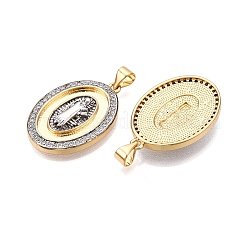 Латунные микро проложить кубического циркония подвески&nbsp;KK-T070-24G