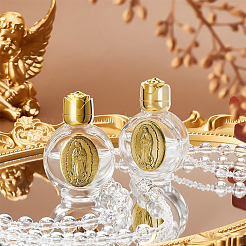 12 шт. стеклянные пустые бутылки для святой воды для религиозных целей&nbsp;AJEW-GA0008-90A-AG