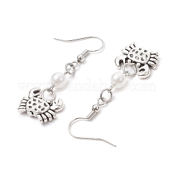 6 пара сережек-подвесок из сплава в тибетском стиле&nbsp;EJEW-JE06434