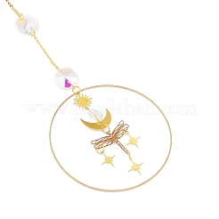 Латунные большие подвесные украшения&nbsp;LS-HJEW-M005-03G-03