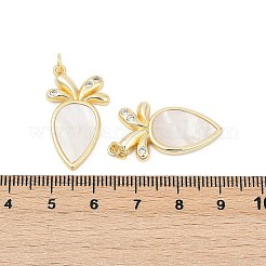 Латунные микро проложить кубического циркония подвески&nbsp;KK-U058-32G