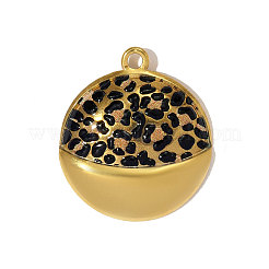 Подвески из нержавеющей стали 304 с эмалью&nbsp;STAS-OY005-18G