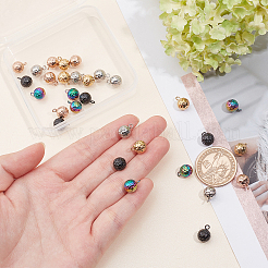 30 шт. 5-цветное ионное покрытие (IP) из нержавеющей стали 304&nbsp;STAS-DC0001-09