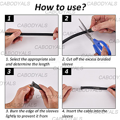 20 м полиэстеровая декоративная сетчатая лента OCOR-CY0001-95