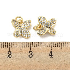 Стойка из латуни с подвеской из кубического циркония&nbsp;KK-P270-04G