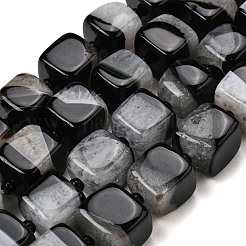 Природный агат бисер нитей&nbsp;G-F820-O01-01H