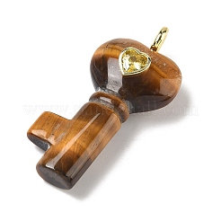 Природных тигровый глаз подвески&nbsp;G-C274-05D