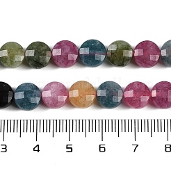 Натуральный белый нефрит имитация турмалина нити бусин&nbsp;G-H062-B01-03