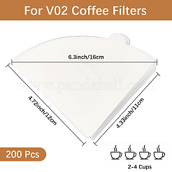 100 шт. бумажные фильтры для кофе&nbsp;FIND-WH20007-39B