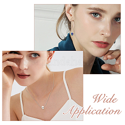 24 шт. Европейские бусины из сплава 2 цветов&nbsp;FIND-HS0001-72