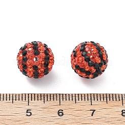 Бусины со стразами&nbsp;PORC-A027-01B