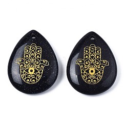 Природные и синтетические Gemstone подвески&nbsp;G-T122-73