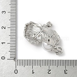 Латунные микро проложить кубического циркония подвески&nbsp;KK-I371-25P